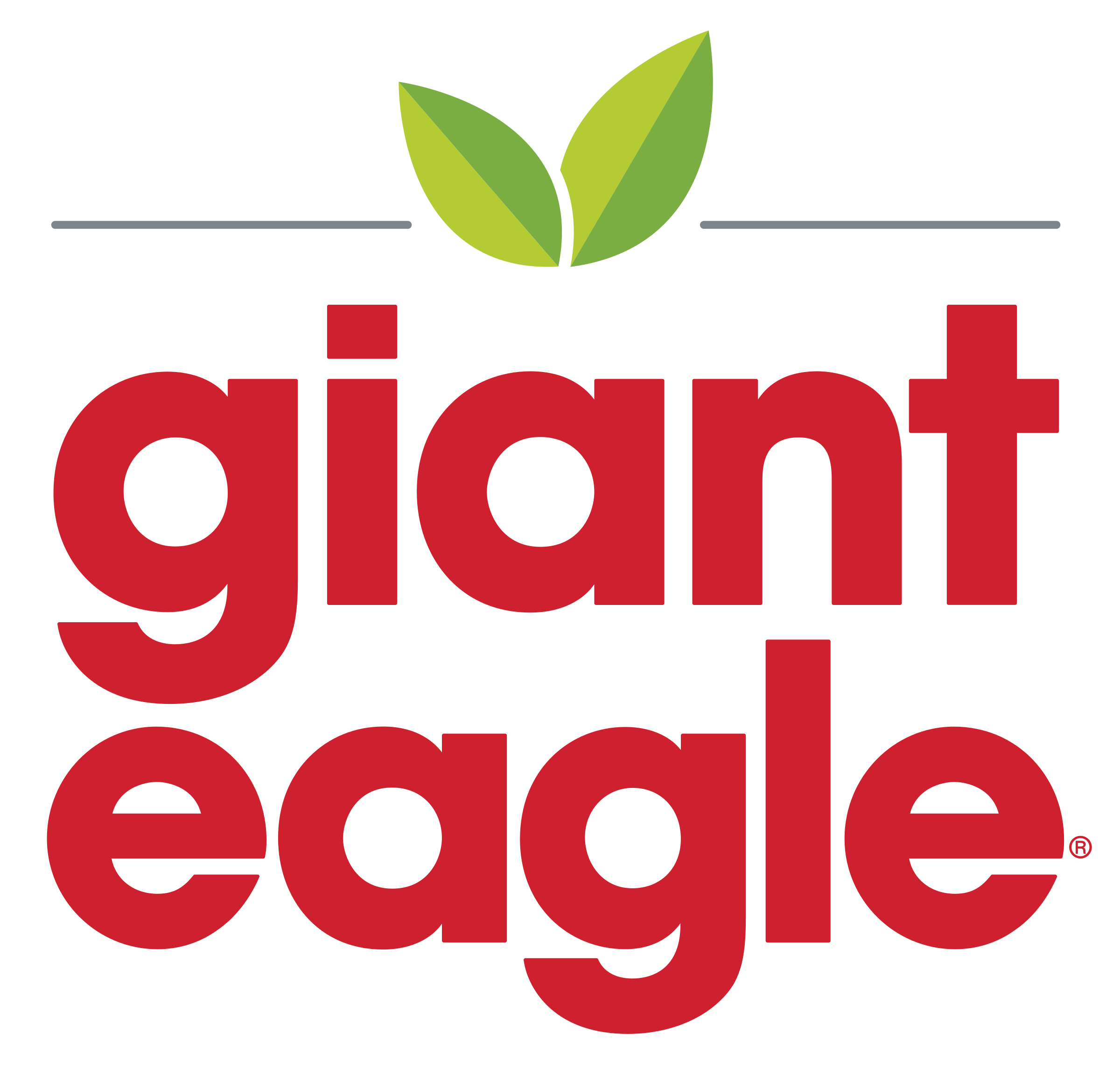 Giant Eagle stacked