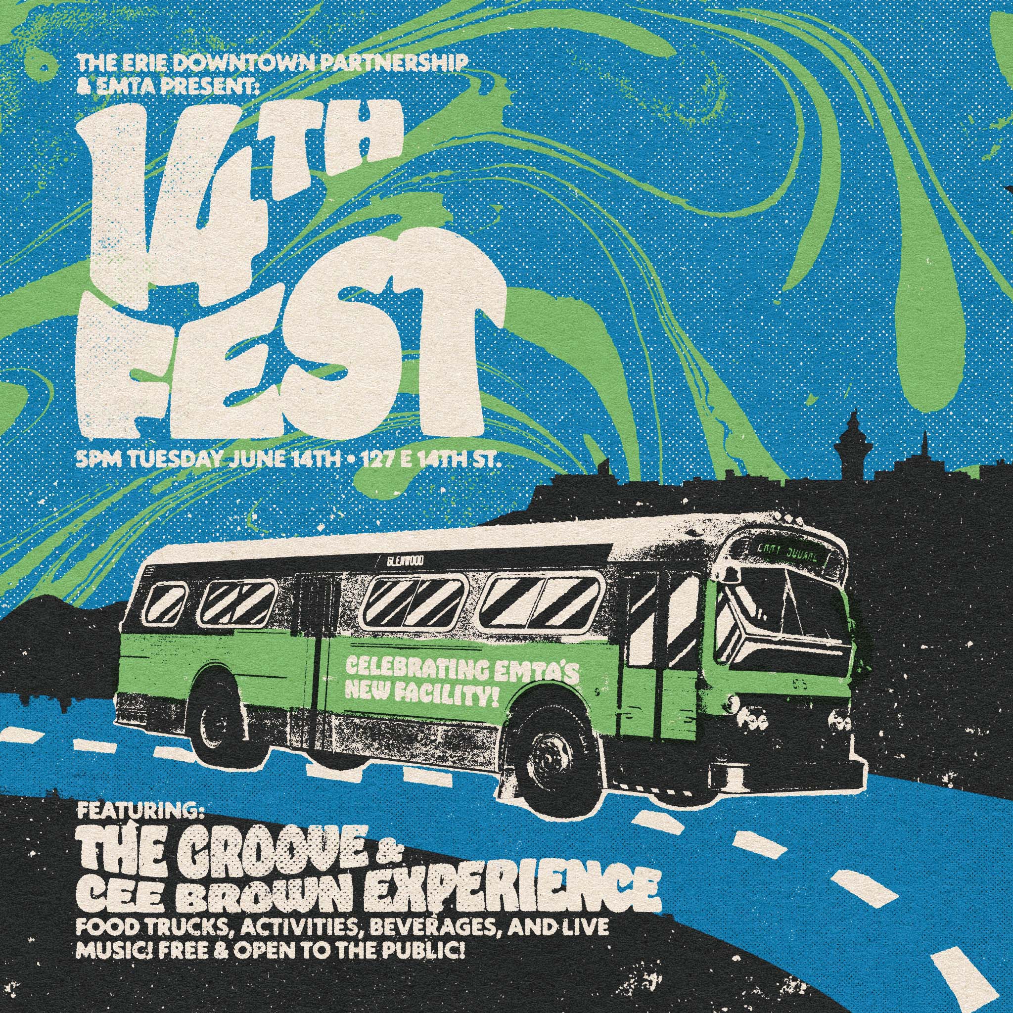 EMTA and EDP Present 14th Fest with CEE Brown Experience and The Groove!